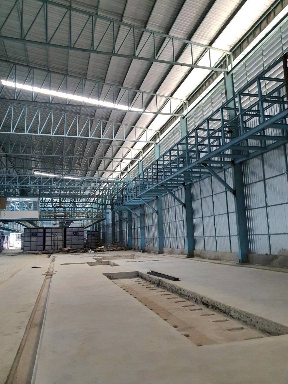 ติดตั้ง pipe rack ภายในโรงงาน จังหวัดลบุรี